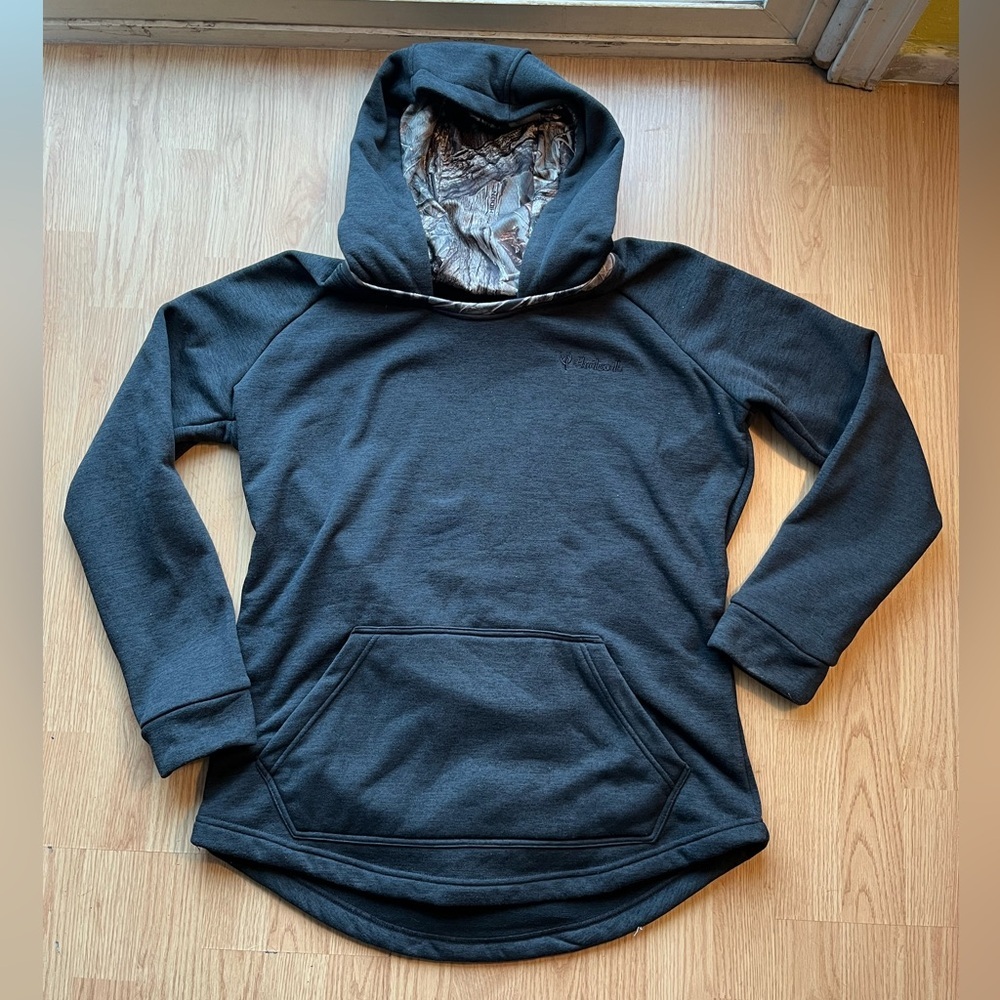 Huntworth Greyish-brown Hoodie